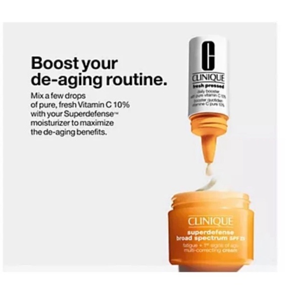 Clinique Fresh Pressed Recharge System - Orange and White - Picture 5 of 5